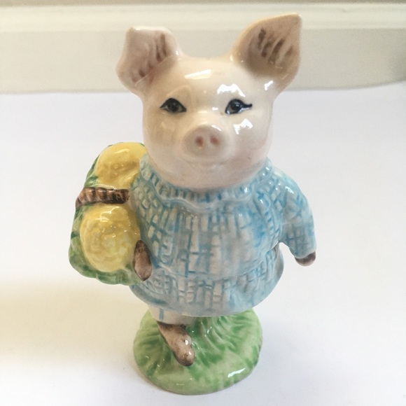 Little Pig Robinson Beatrix Potter Royal Albert, Arthur Gredington 1989 Vintage - Picture 3 of 9